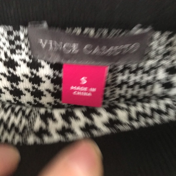 Vince Camuto Plaid Sweater Skirt S - Picture 9 of 9